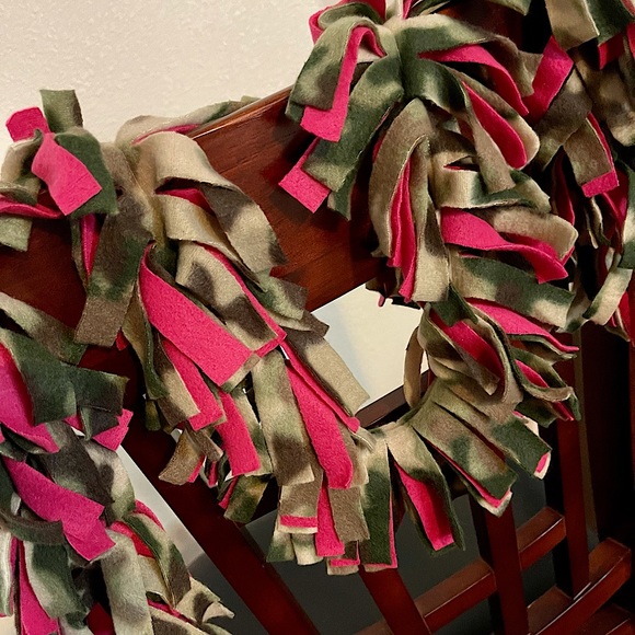 Camo and Pink Scarf - Picture 2 of 2